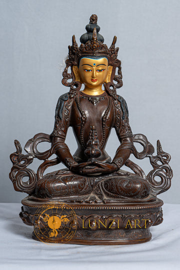 Tshepamey Statue | Antique Copper