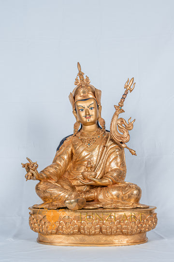 Guru Rinpoche (Padmasambhava) | Full Gold Plated