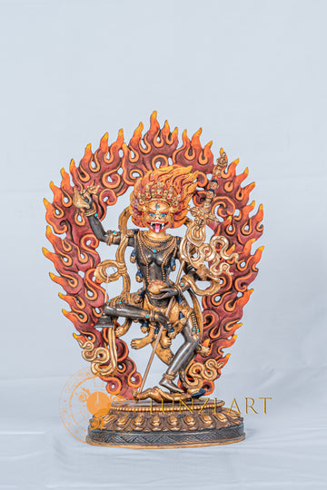 Simhamukha | Half Gold Plated