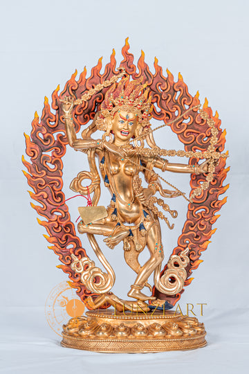 KuruKulla Statue | Copper with Full Gold Plating