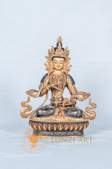 Vajrasattva | Half Gold Plated