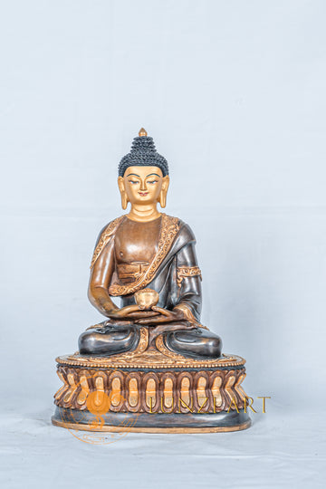 Amitabha Buddha | Half Gold Plated