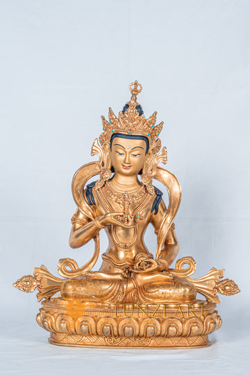 Vajrasattva Statue | Full Gold Plated
