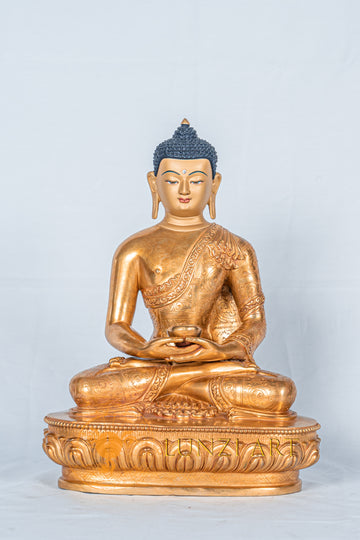 Amitabha Buddha | Copper Full Gold Plated