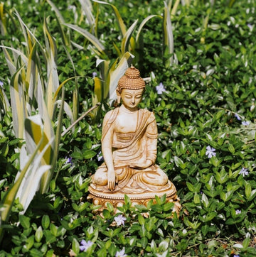 Serene Buddha Garden Statue