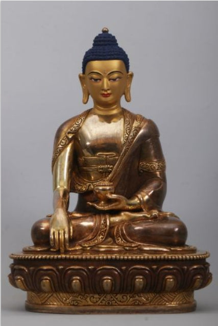 24k gold plated Medicine Buddha