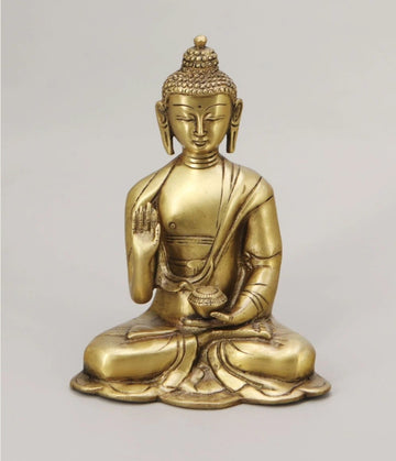 Minimalist Buddha statue