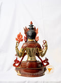 Copper Gilded and Painted 
