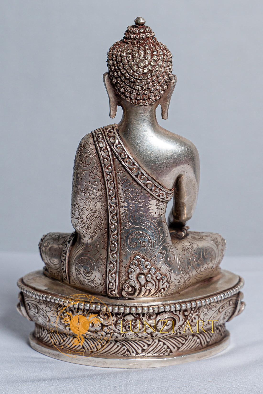 Pure Silver Shakyamuni Buddha