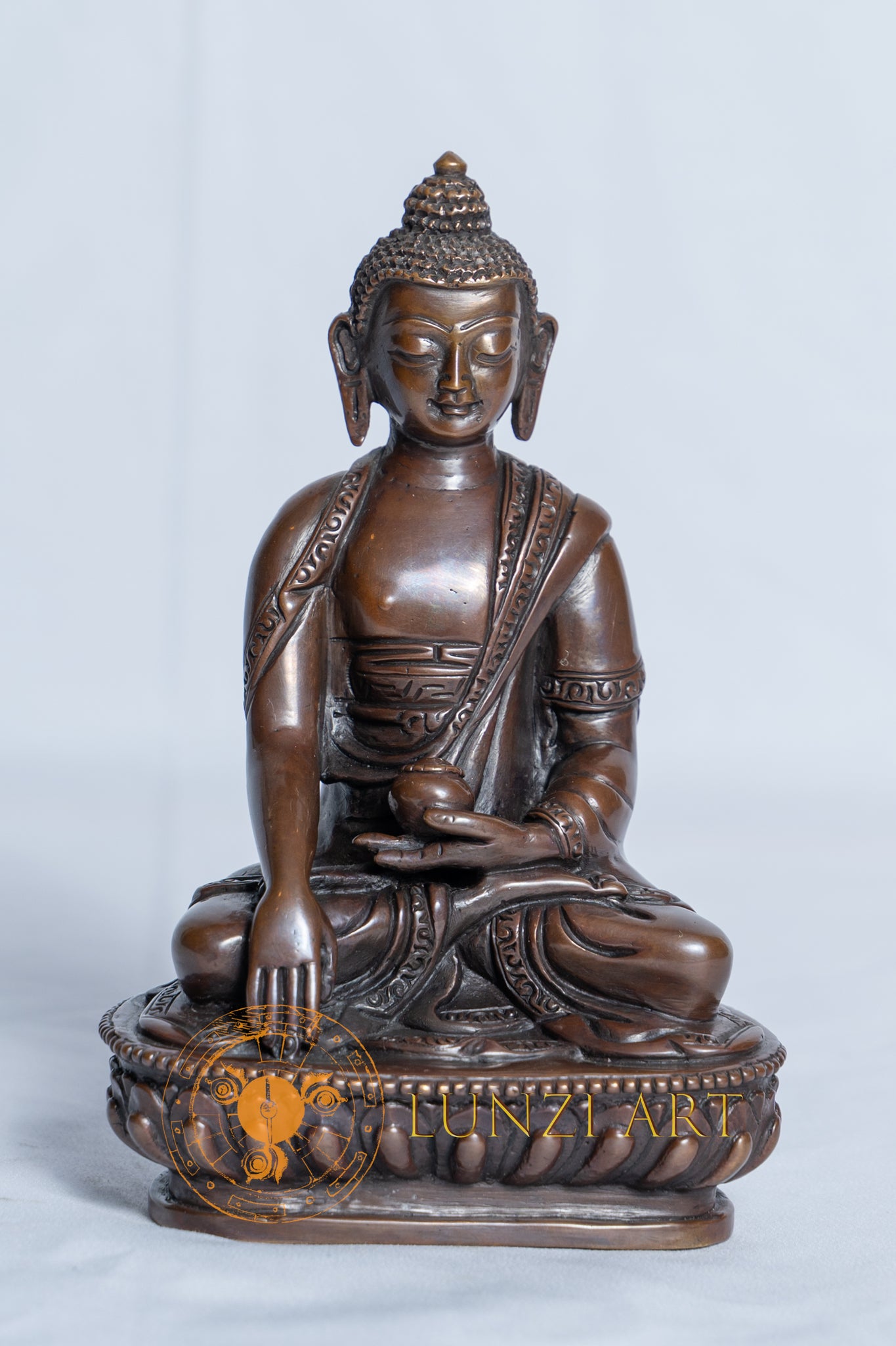 Copper Oxidized Sakhyamuni Buddha