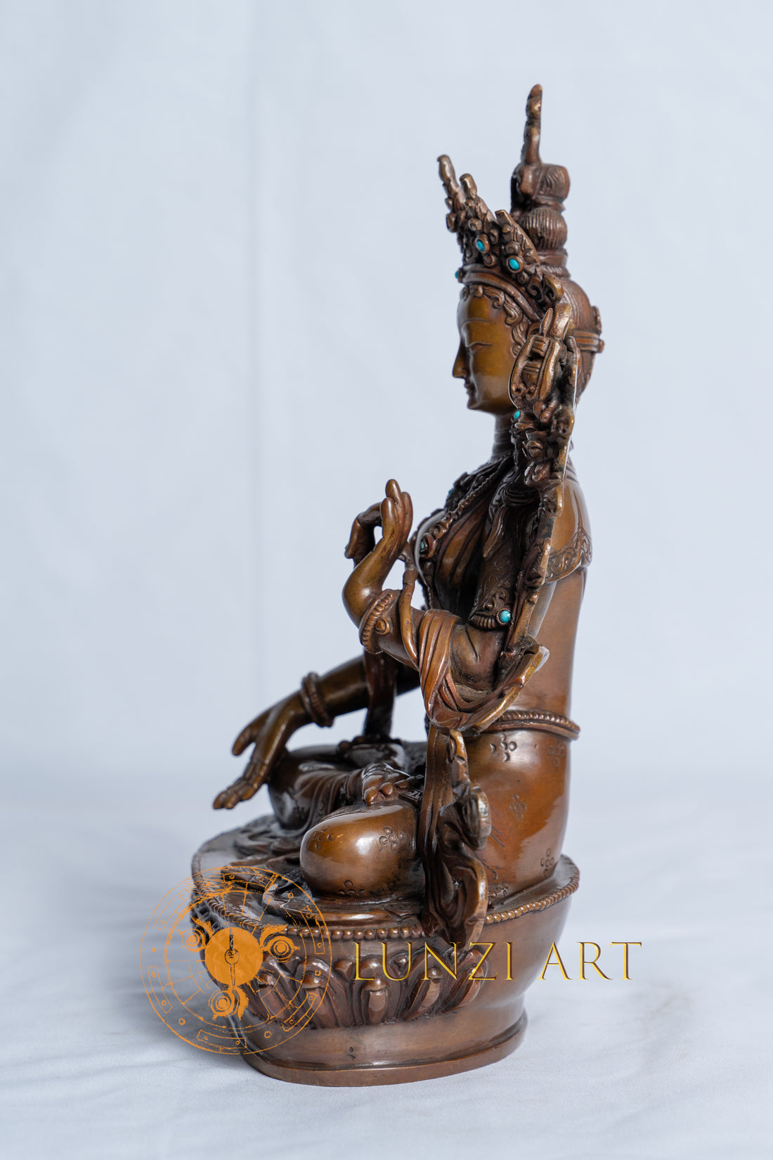 Copper Oxidized White Tara