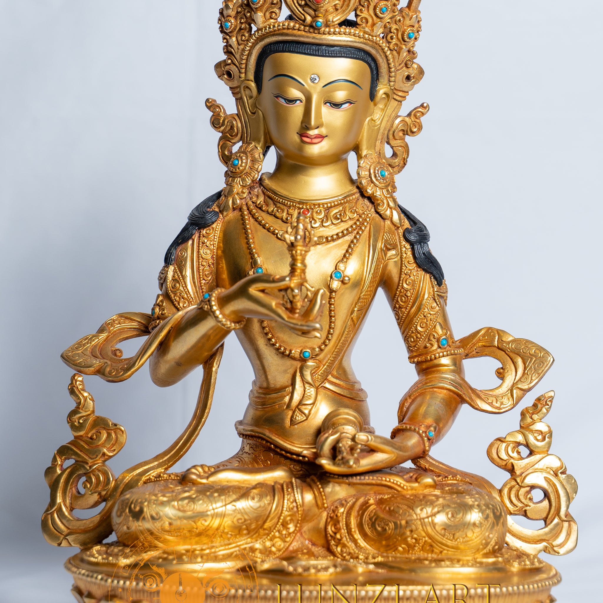 Copper and Full gold plated Vajra sattva