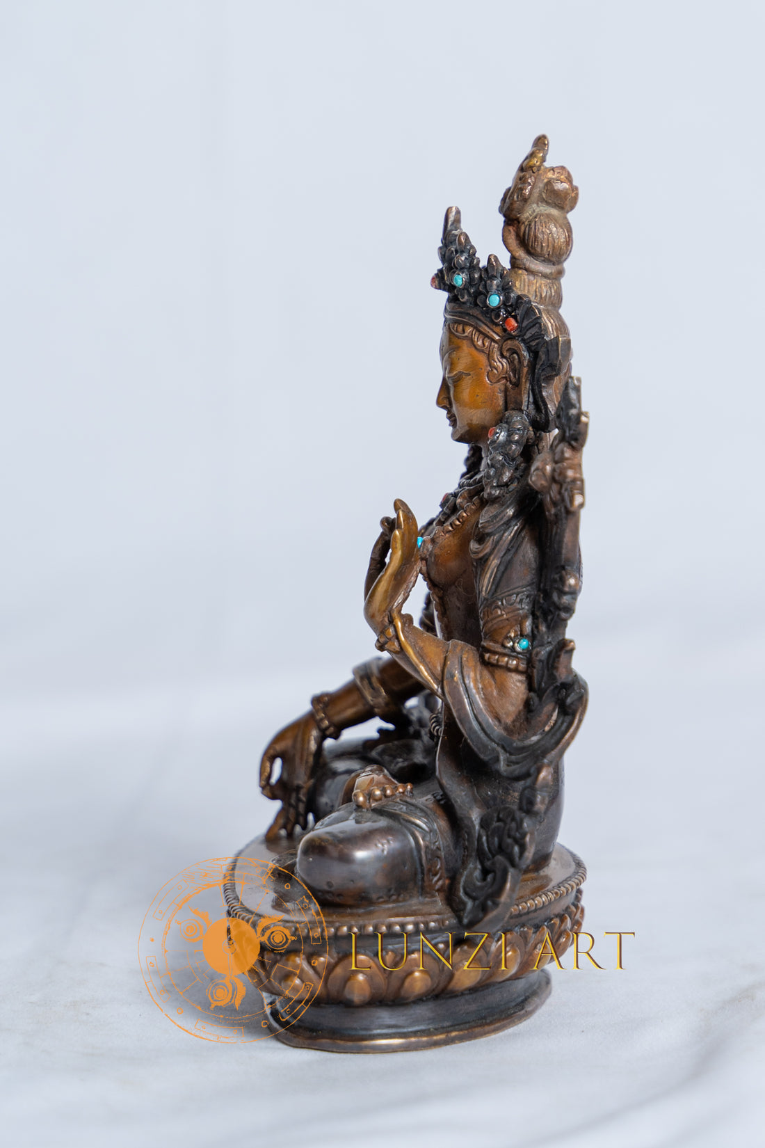 Copper White Tara Statue