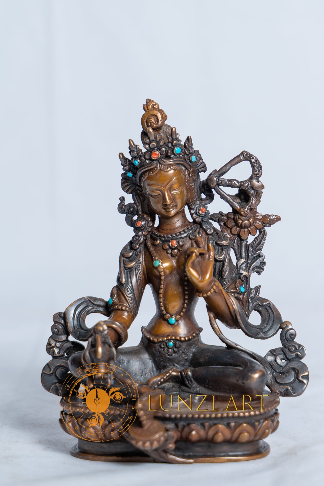 Red Tara Statue | Pure Copper