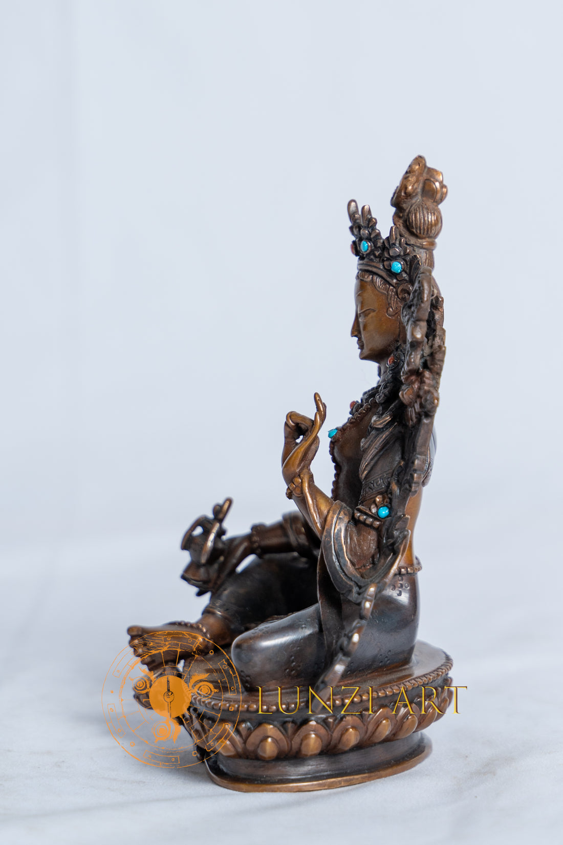 Red Tara Statue | Pure Copper