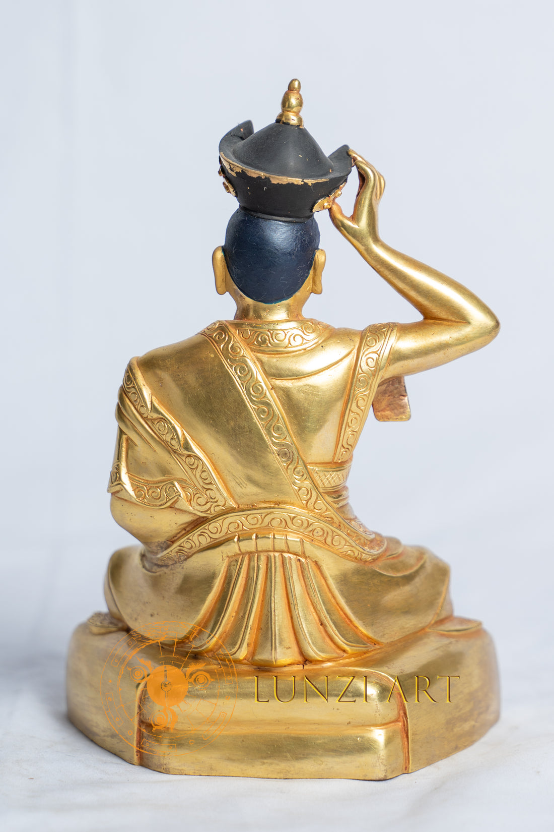 Karmapa Statue | Pure Copper with 24k Gold Plating
