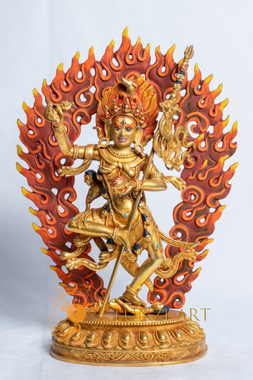 Vajravarahi (Dorje Phagmo) Statues | 24k Full Gold Plated