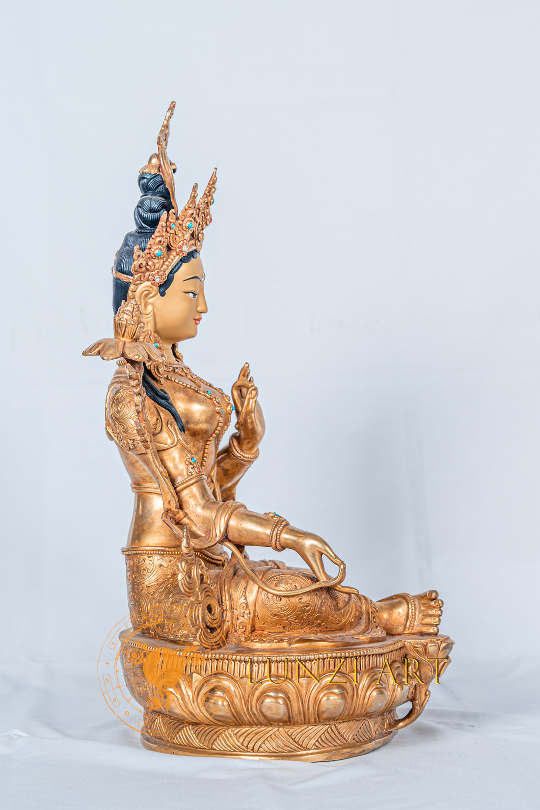 Green Tara | Full Gold Plated