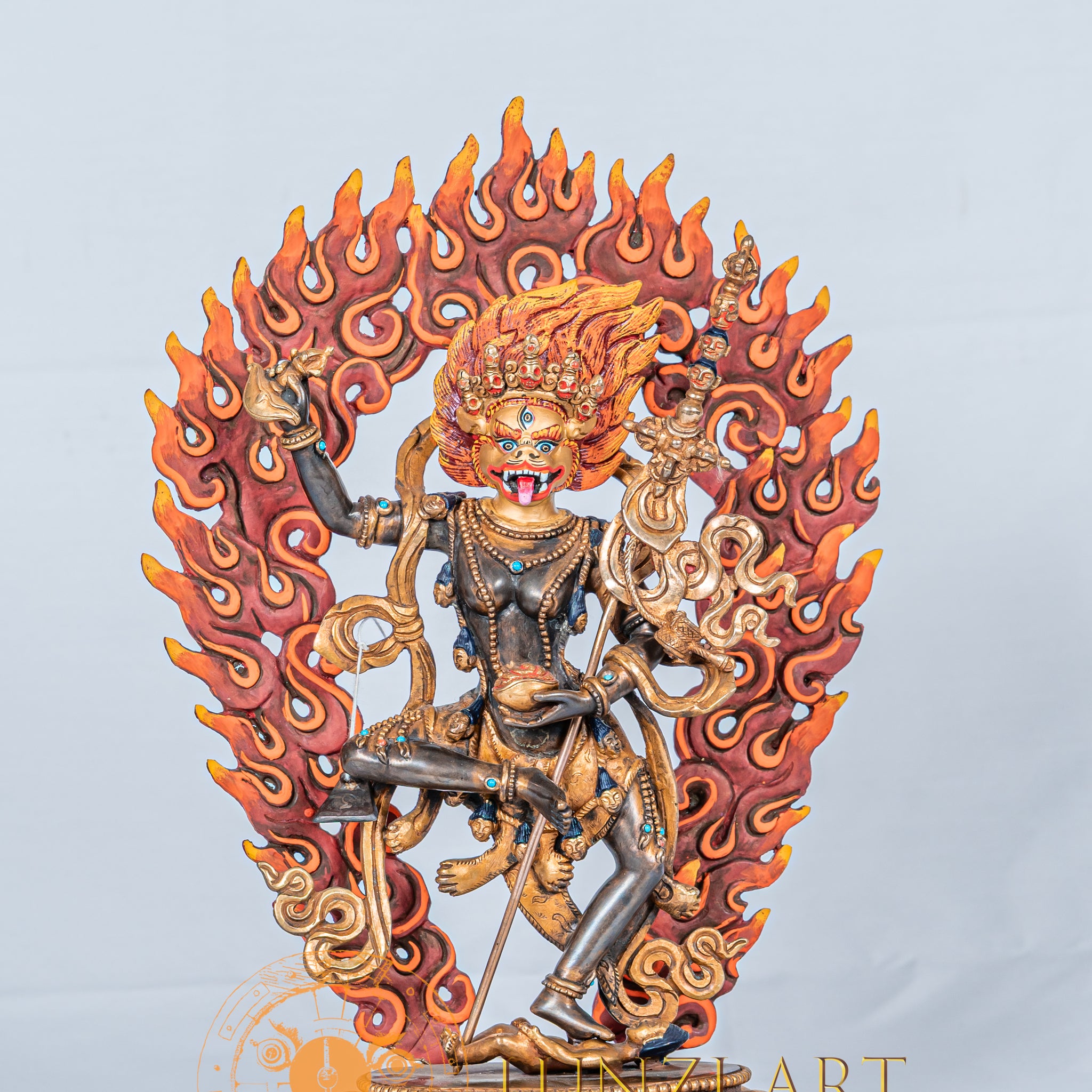 Simhamukha | Half Gold Plated