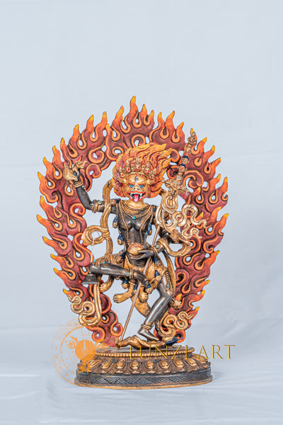 Simhamukha | Half Gold Plated