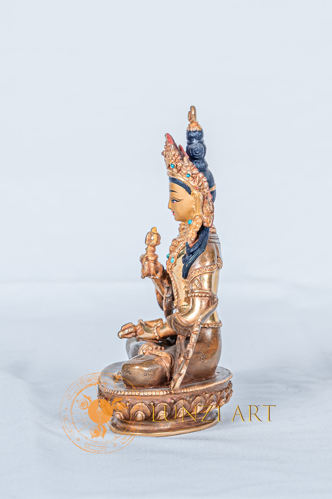 Vajrasattva | Half Gold Plated