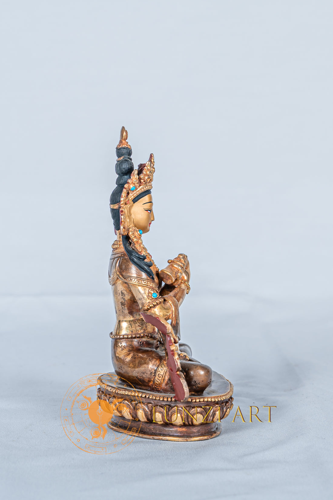 Vajradhara | Half Gold Plated Statue