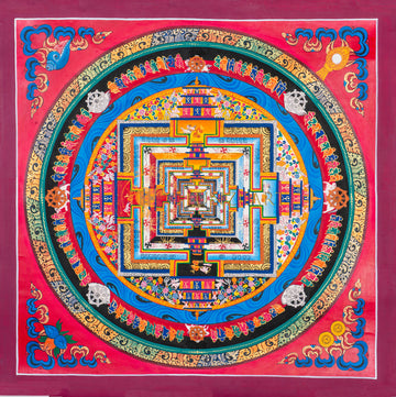 Il sacro mandala di Kalachakra: un viaggio verso l'armonia interiore