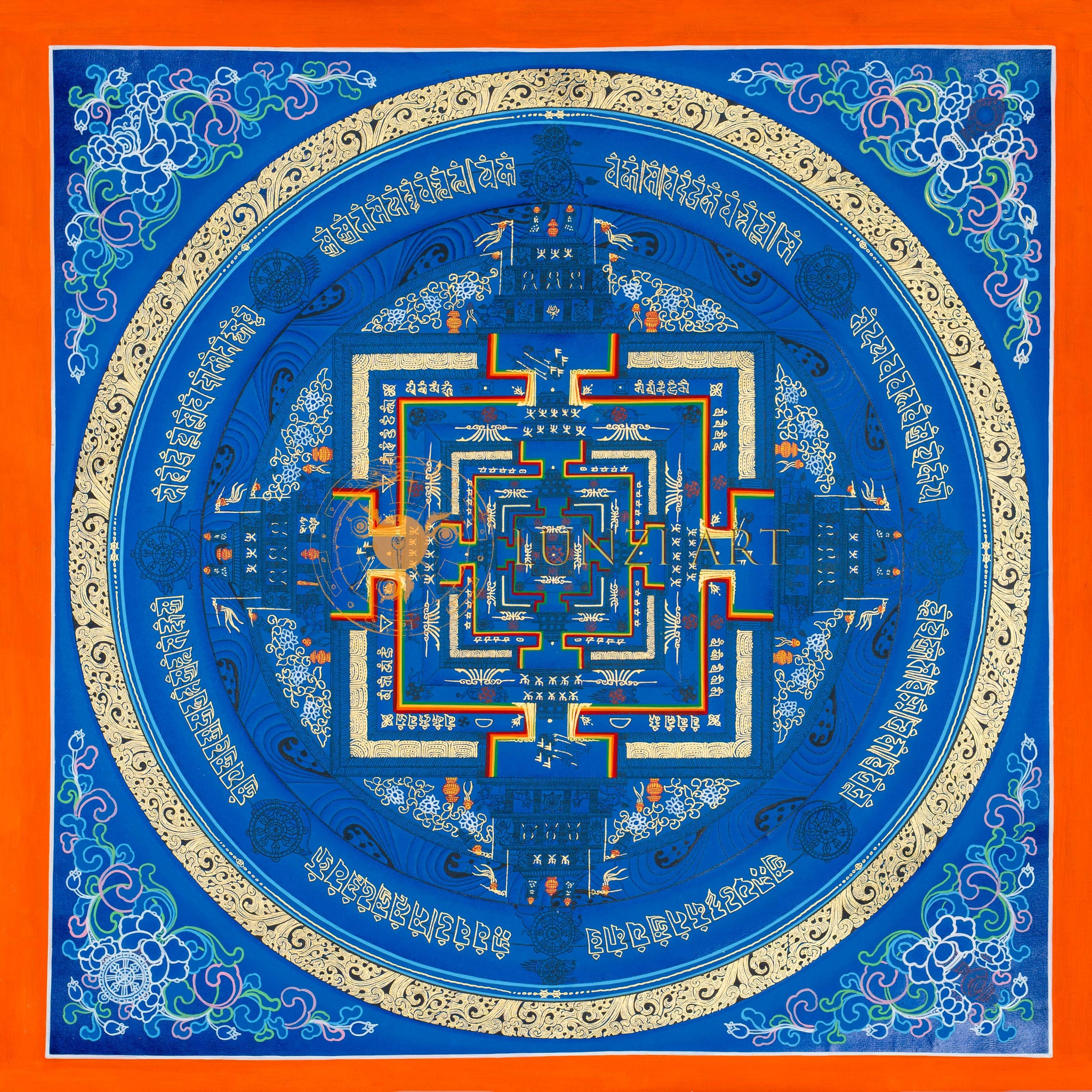 Kalachakra Mandala Thangka: un viaggio cosmico nell'arte