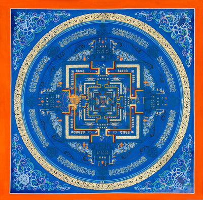 Kalachakra Mandala Thangka: A Cosmic Journey in Art