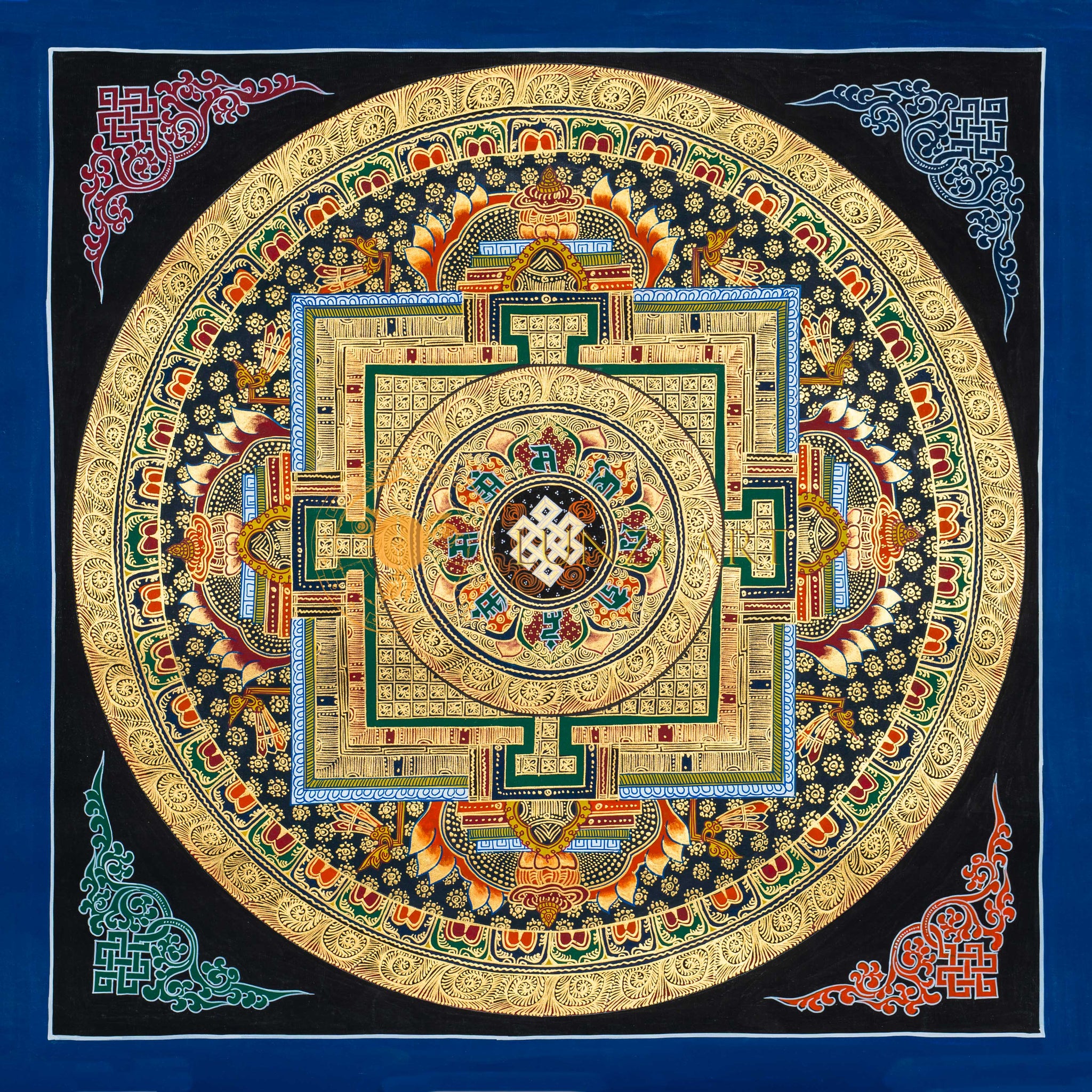 Kalachakra Mandala Thangka: un rifugio spirituale senza tempo