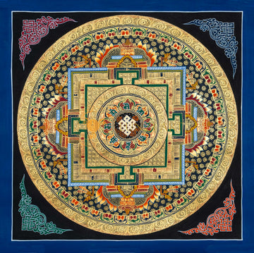 Kalachakra Mandala Thangka: un rifugio spirituale senza tempo