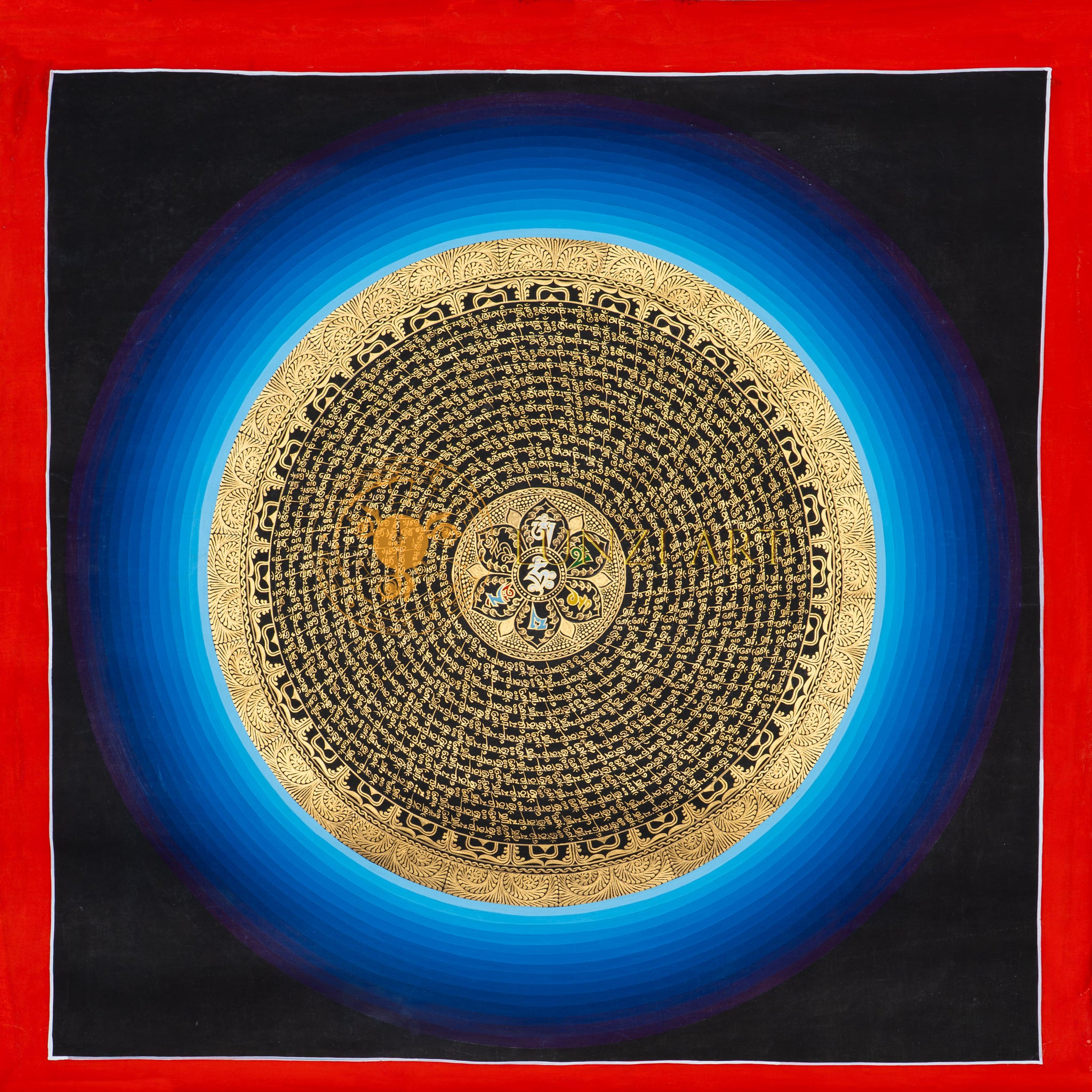 Il Mandala del Mantra HUM: un cerchio di suono divino