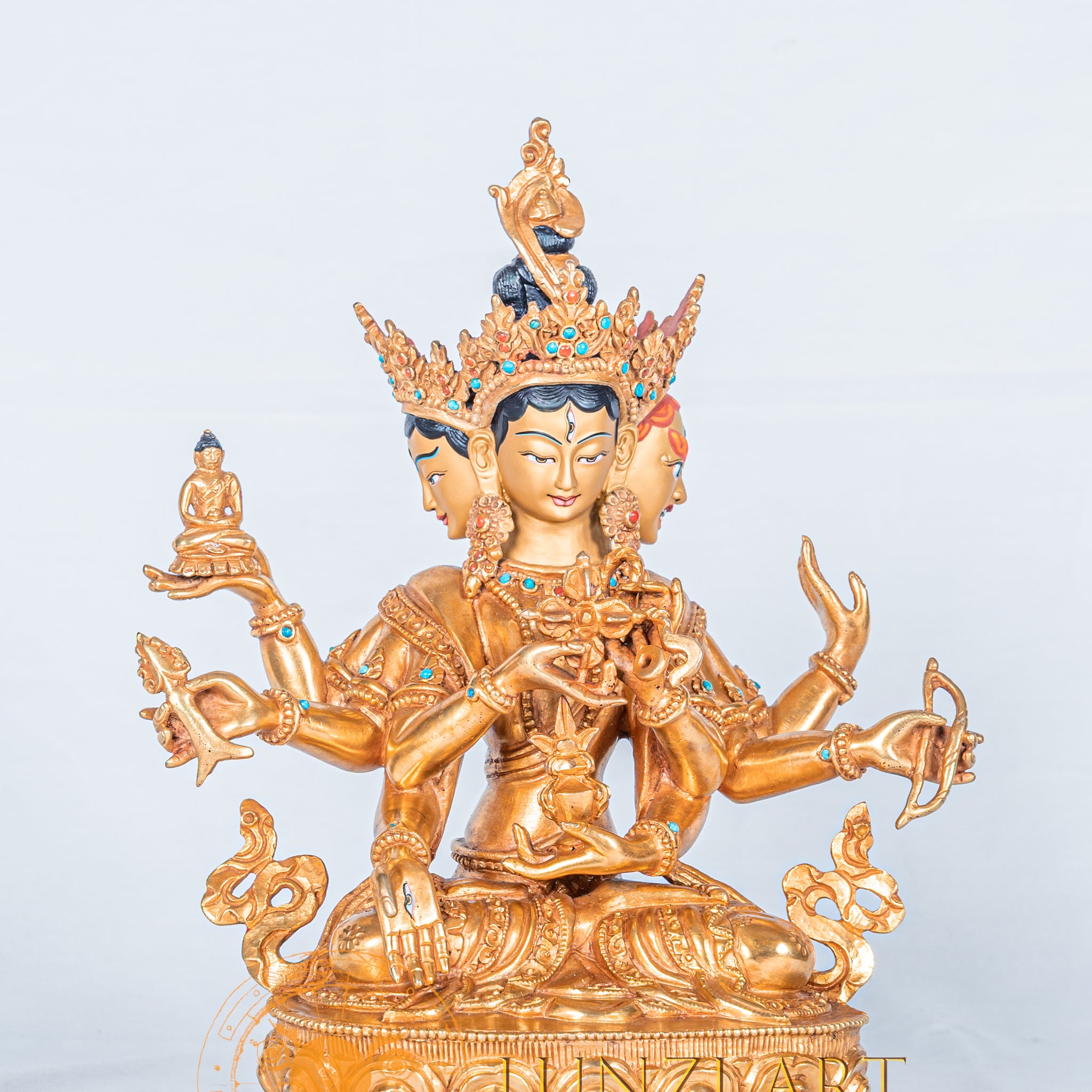 Namgyalma Statue | Fully Gold-Plated Copper