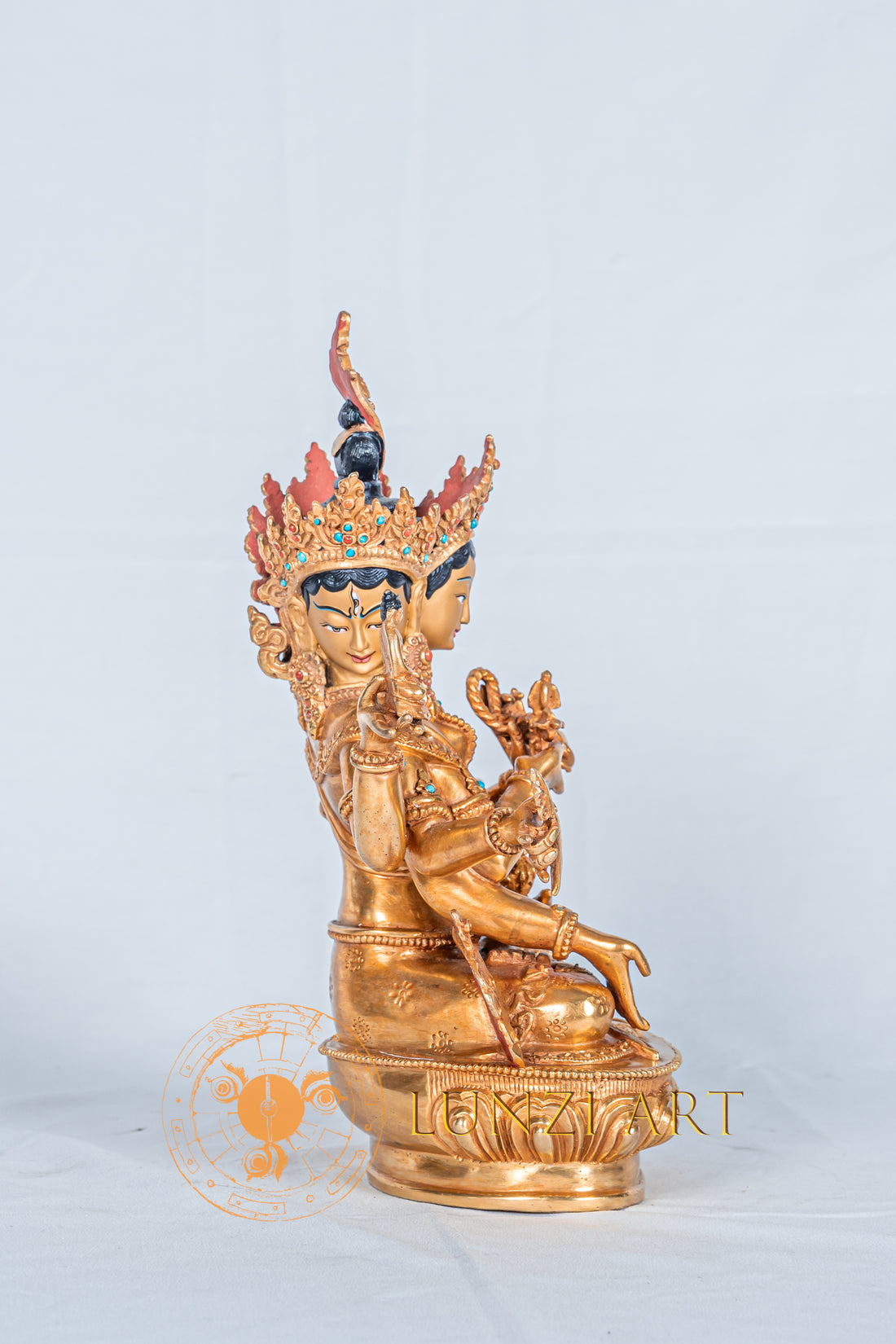 Namgyalma Statue | Fully Gold-Plated Copper
