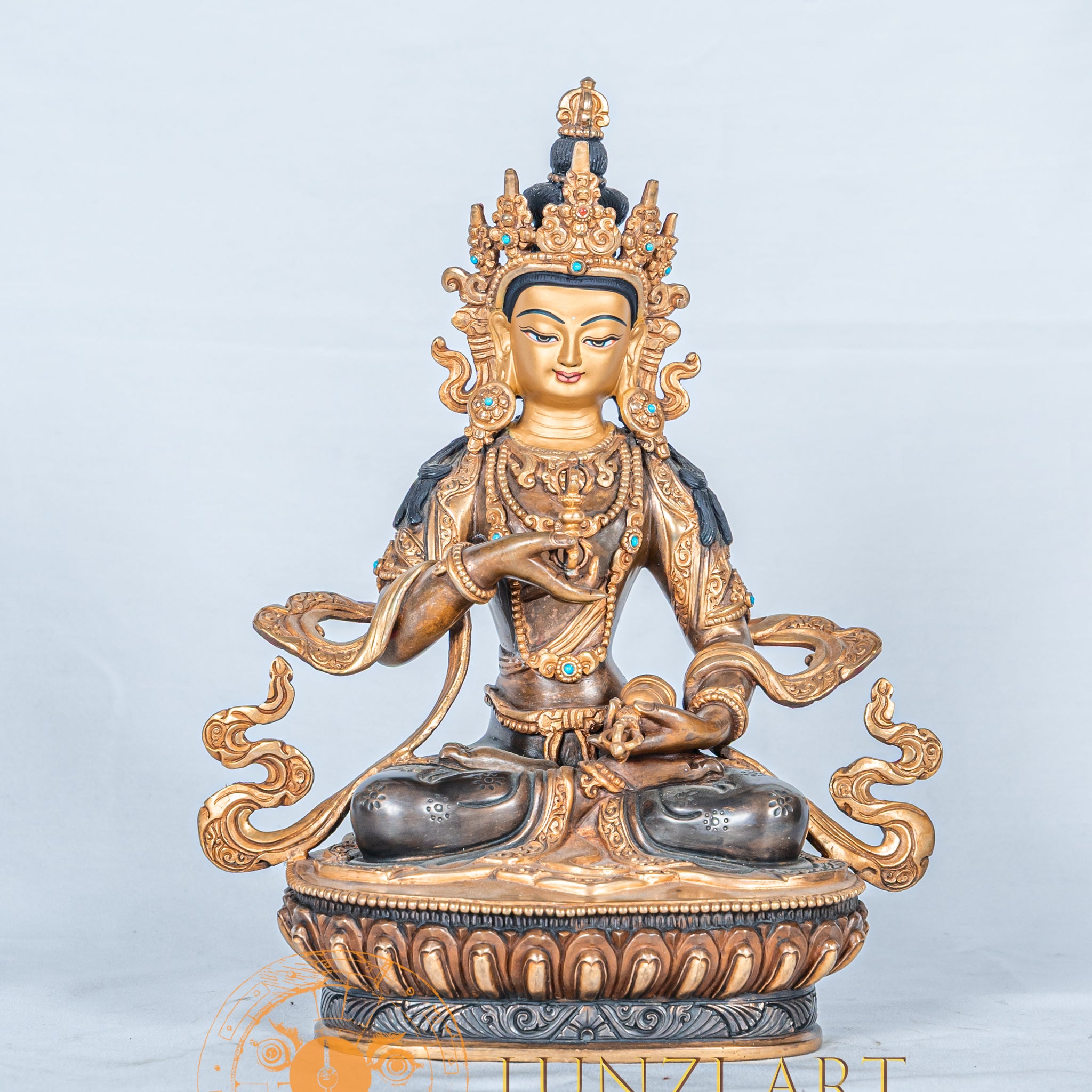 Vajrasattva | Half Gold Plated