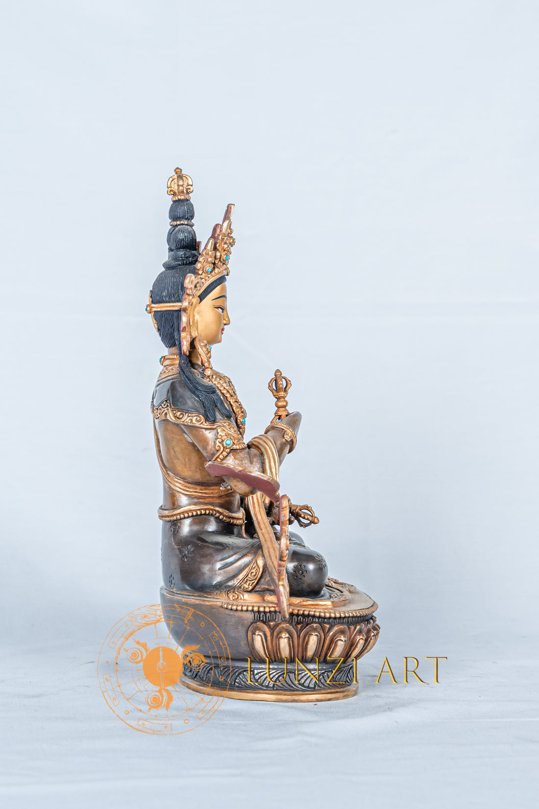 Vajrasattva | Half Gold Plated