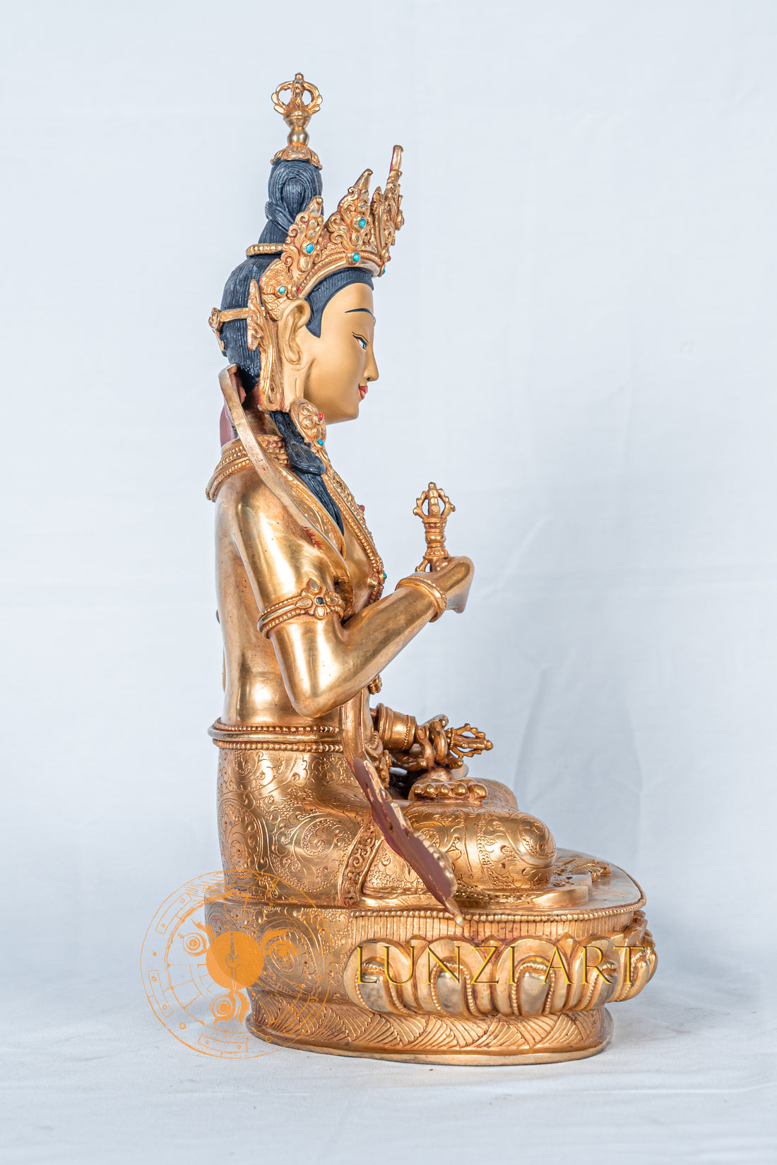 Vajrasattva Statue | Full Gold Plated