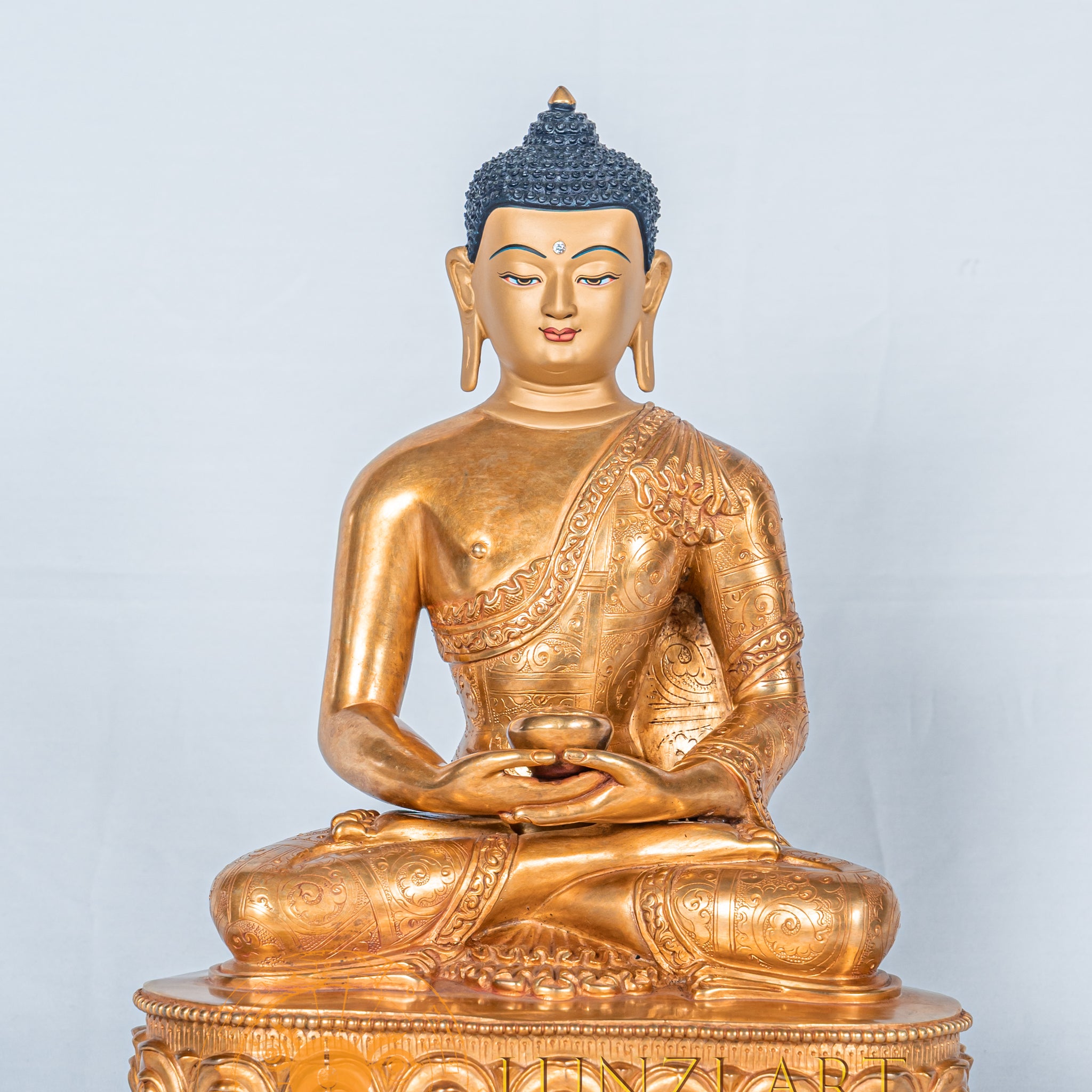 Amitabha Buddha | Copper Full Gold Plated