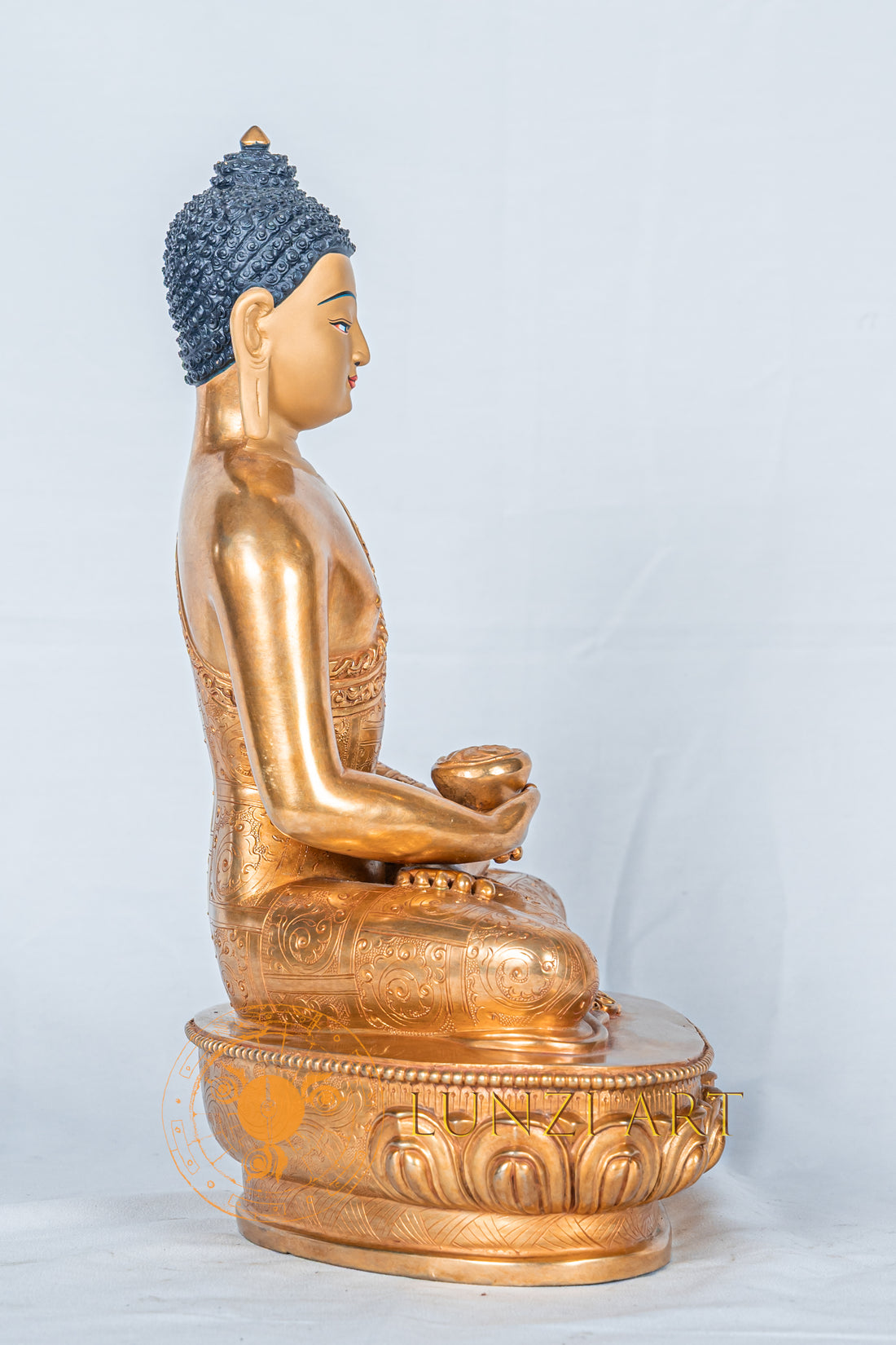 Amitabha Buddha | Copper Full Gold Plated