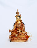 Full Gold-plated Brass Guru Rinpoche - statues