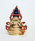 Full Gold plated brass Zambala - statues