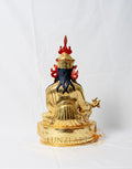 Gilded Copper Statue of Guru Rinpoche - statues