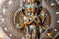 Large Multi-Faceted Thousand-Armed Avalokiteshvara Standing Statue — Masterfully Crafted by a Nationally Certified Artisan - statues