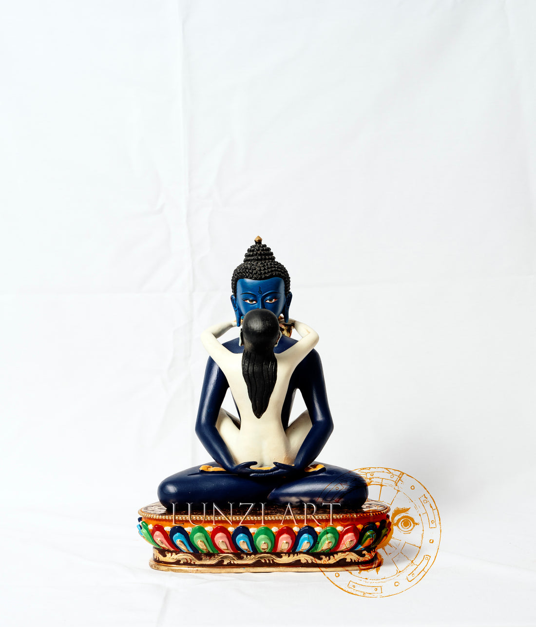 Pure Copper Gilded Buddha Shakti - statues