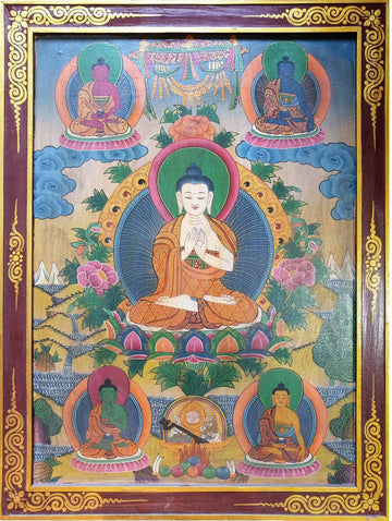 Vairochana Buddha Thagka 2