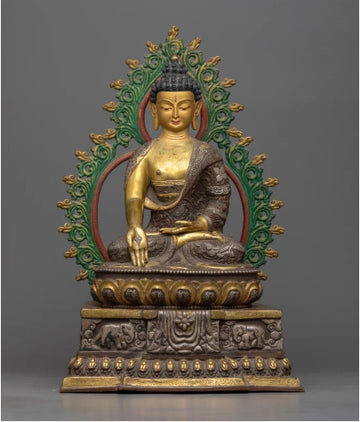 Radiant Ratnasambhava Buddha Statue | Essence of Prosperity and Equality