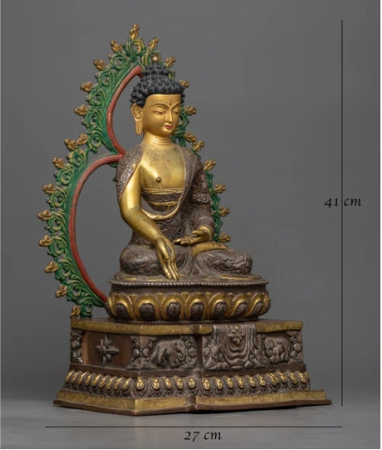 Radiant Ratnasambhava Buddha Statue | Essence of Prosperity and Equality