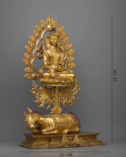 Ratnasambhava Buddha Sculpture: A Symbol of Abundance and Equanimity