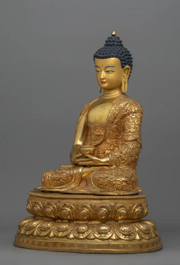 Buddhist Sculpture of Amitabha Buddha | Buddha of Pure Land