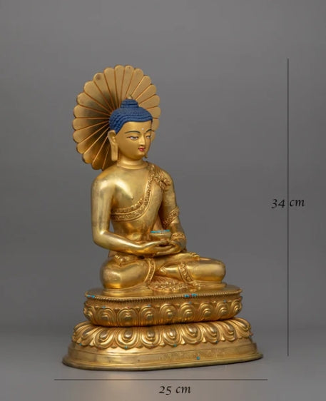 Sacred Amida Buddha Statue | Symbol of Boundless Compassion and Light